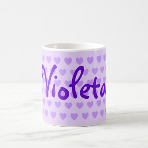 NAMN i LILA Kaffemugg