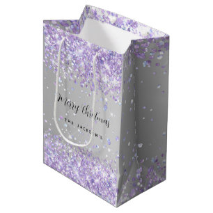Namn i silver violetta sparkler