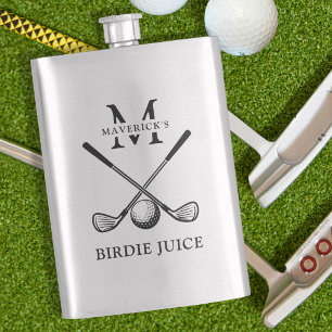 Namn & Initial Birdie Juice Golf Fickplunta