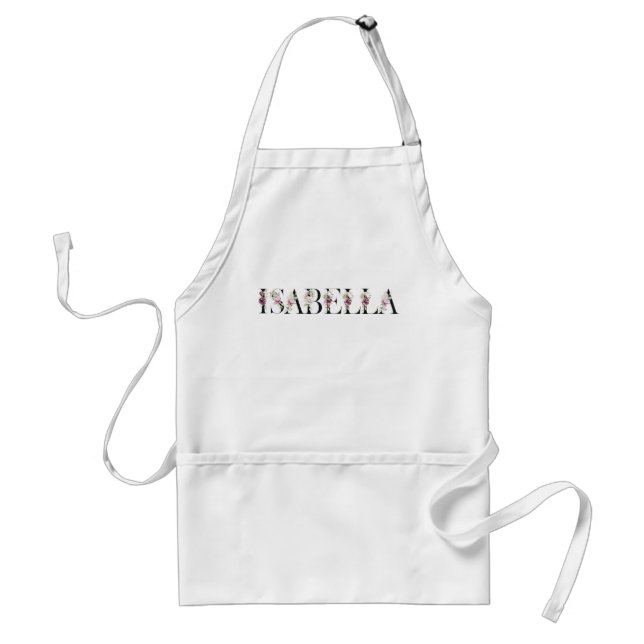 Namn Isabella Förkläde (Framsidan)