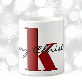 Namn, januari granat Ädelsten | God Jul Kaffemugg