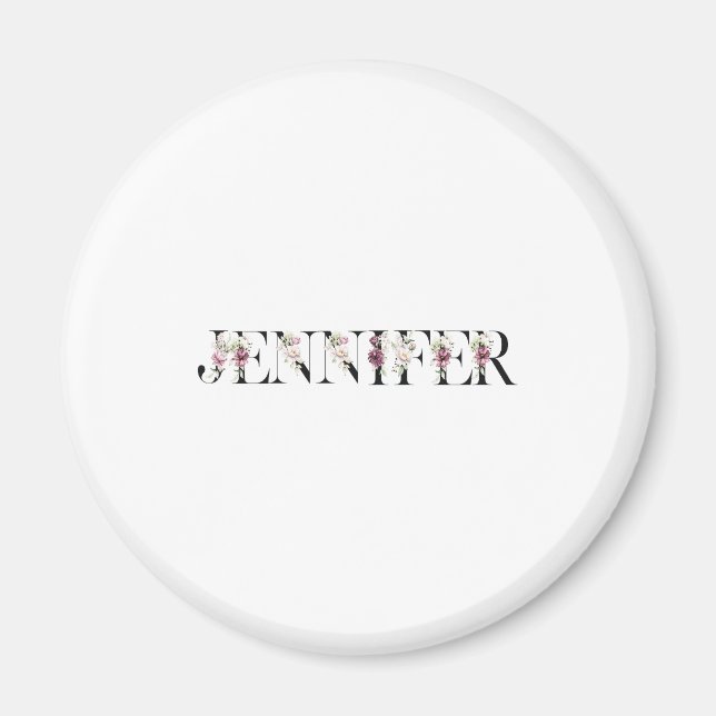 Namn Jennifer Magnet (Framsidan)