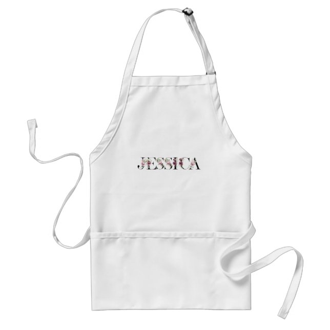 Namn Jessica. Förkläde (Framsidan)