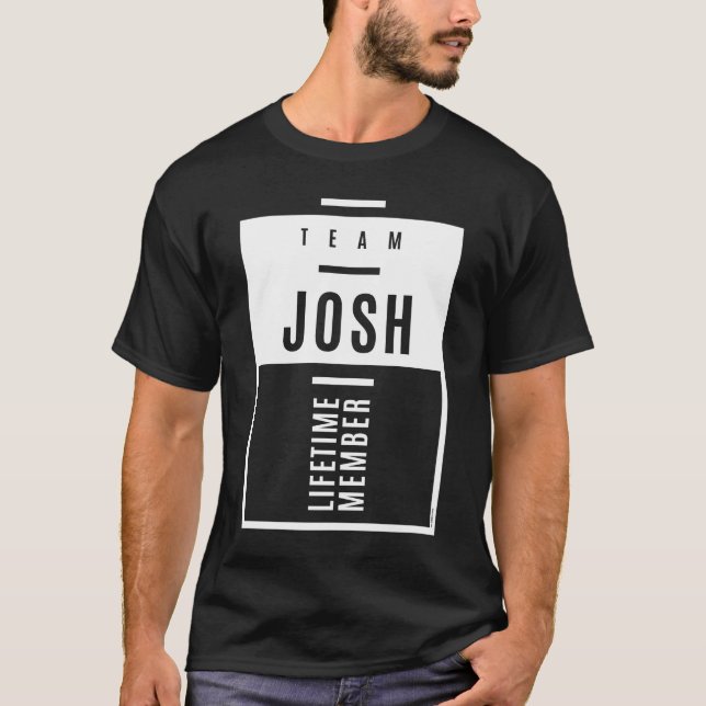 Namn Josh T Shirt (Framsida)