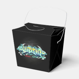 Namn Justin i graffiti Presentaskar