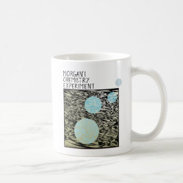 Namn-kemi Experiment Blue Bubbles Black Funny Kaffemugg