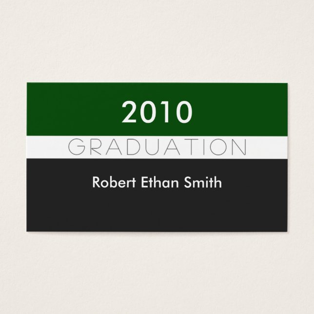 Namn-kort Visitkort (Framsidan)