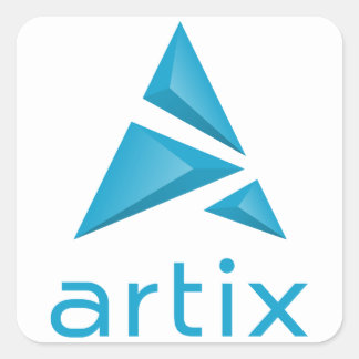 Namn (lodrät), vit bakgrund av konstgjord logotyp fyrkantigt klistermärke