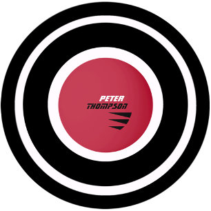namn logotyp om röd bord tennis ping pong boll