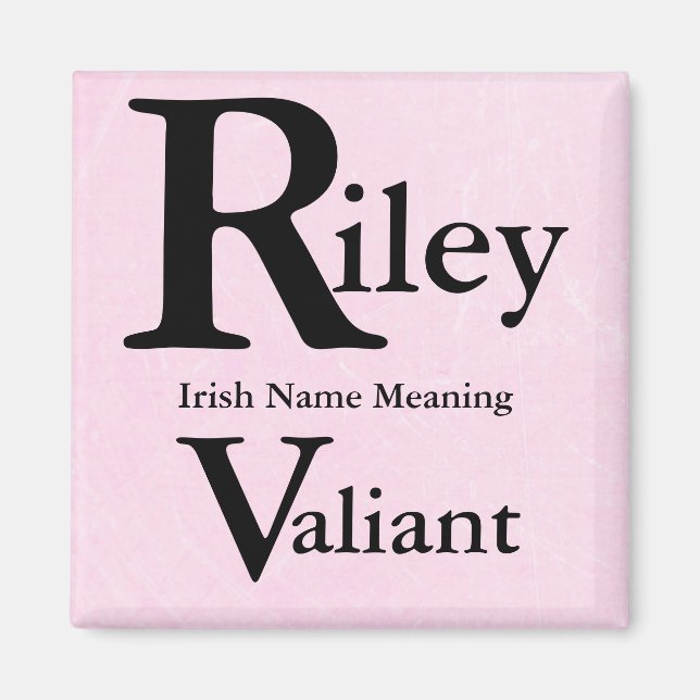 Namn: Magnet: Riley elak Valiant Magnet (Framsidan)