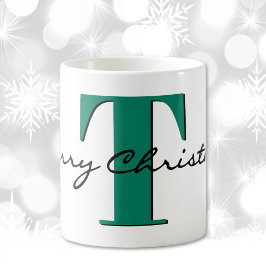 Namn, Maj Smaragdgrön | God Jul Kaffemugg