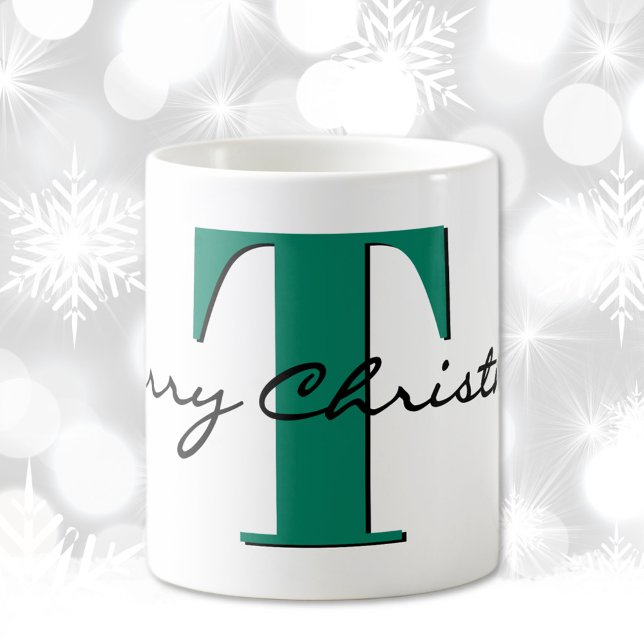 Namn, Maj Smaragdgrön | God Jul Kaffemugg (Skapare uppladdad)