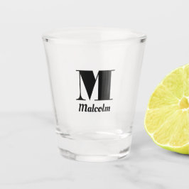 Namn Masculine Monogrammed Bröllop Groomsman