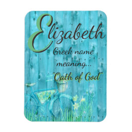 Namn Meaning Magnet: Elizabeth, Guds ed Magnet