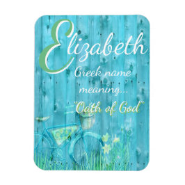 Namn Meaning Magnet: Elizabeth, Guds ed Magnet