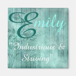Namn Meaning Magnet, Emily Magnet