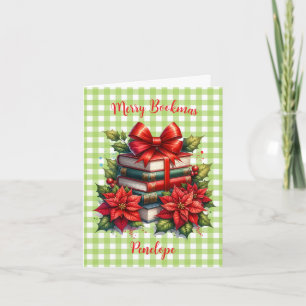 Namn Merry Bookmas Kort