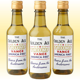 Namn, Mini Flaskor president Trump, Golden Age Vinetikett