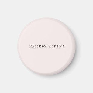Namn Minimalistisk Modern Enkel Enkelt Pastellfärg Magnet
