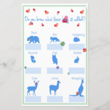 Namn My Baby Succulary Baby Shower Game