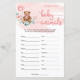 Namn Nallen Baby djur Eucalyptus Game