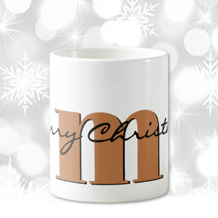 Namn, november Guld Topaz God jul Kaffemugg