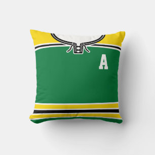 Namn & Number Anpassade Hockey Jersey Pillow Kudde