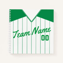 Namn & Number Baseball Softball Grönt Jersey