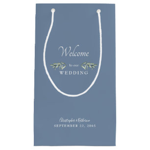 Namn och datum för bröllopsfavoritperiwinkle