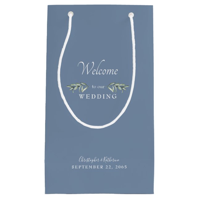 Namn och datum för bröllopsfavoritperiwinkle (Framsidan)