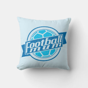 Namn och fotboll Morsa Kudde