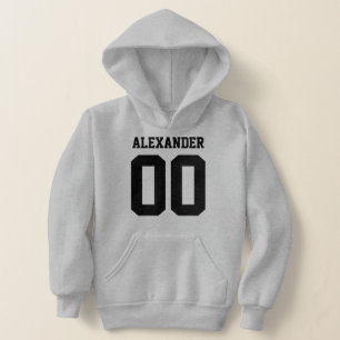 Namn och Jersey Number Front/Back T Shirt