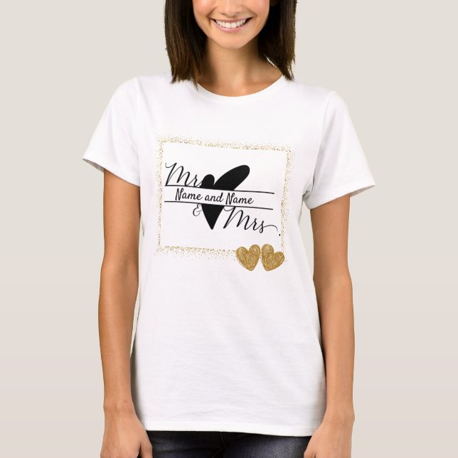 Namn och Namn T Shirt (Framsida)