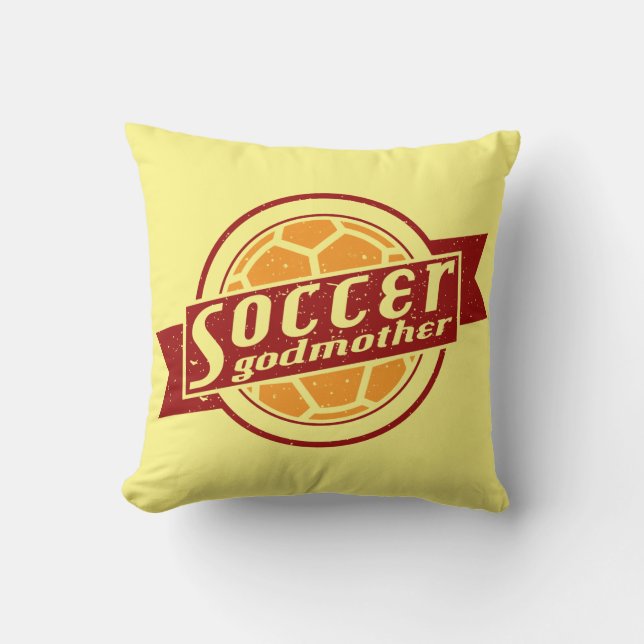 Namn och Number Soccer Godmor Kudde (Framsida)