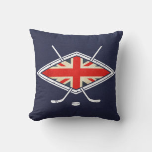 Namn och nummer British Ice Hockey Kudde