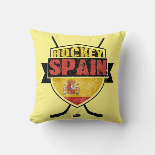 Namn och nummer Logotyp för spanska hockey Kudde