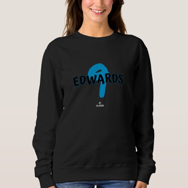 Namn och Nummer Xavier Edwards Miami Baseball MLBP T Shirt (Framsida)