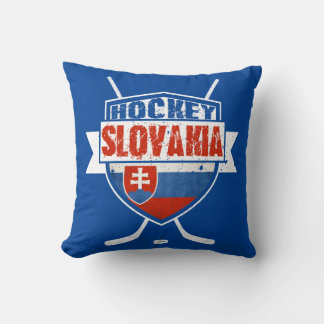 Namn och Slovakien Hockey Kudde