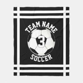 Namn och spelarnummerportabilitet för anpassningsb fleecefilt