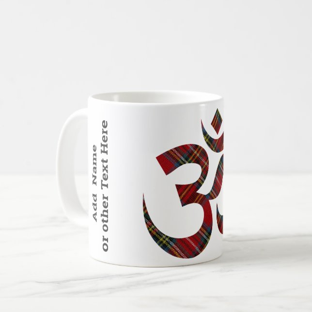 Namn om Om Symbol 11oz-kaffe Mugg (Framsida vänster)