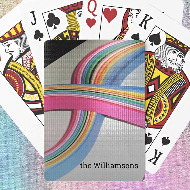 Namn om Papper färglös fyllning Casinokort (Skapare uppladdad)