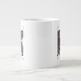 Namn över alla namn Jesus grunge modern streetwear Jumbo Mugg