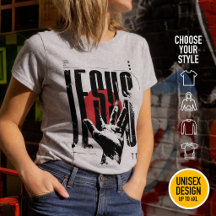 Namn över alla namn Jesus grunge modern streetwear