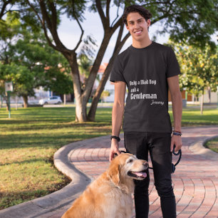 Namn på anpassad offertnamn för funny gentleman &  t shirt