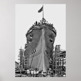 Namn på Ceremony för BB-39: USS Arizona Poster