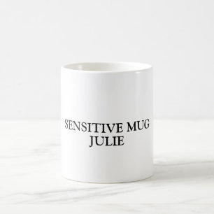 Namn på kaffearbetarnas känslighet kaffemugg