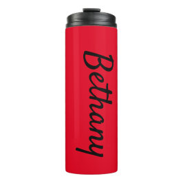 Namn på Red Matching Design 12oz
