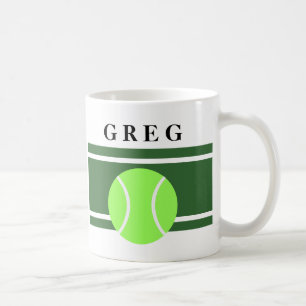 Namn på tennismuggar kaffemugg