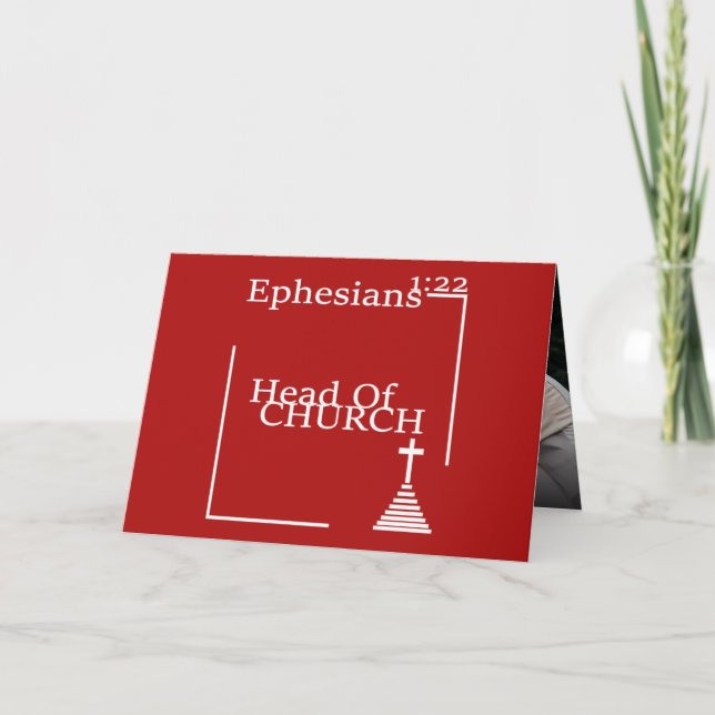 Namn på vårt Jesus Kristus Fotohälsningskort Kort (Framsida)