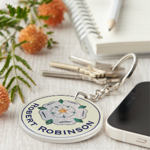 Namn, Pappra Quilled Yorkshire Vit ros